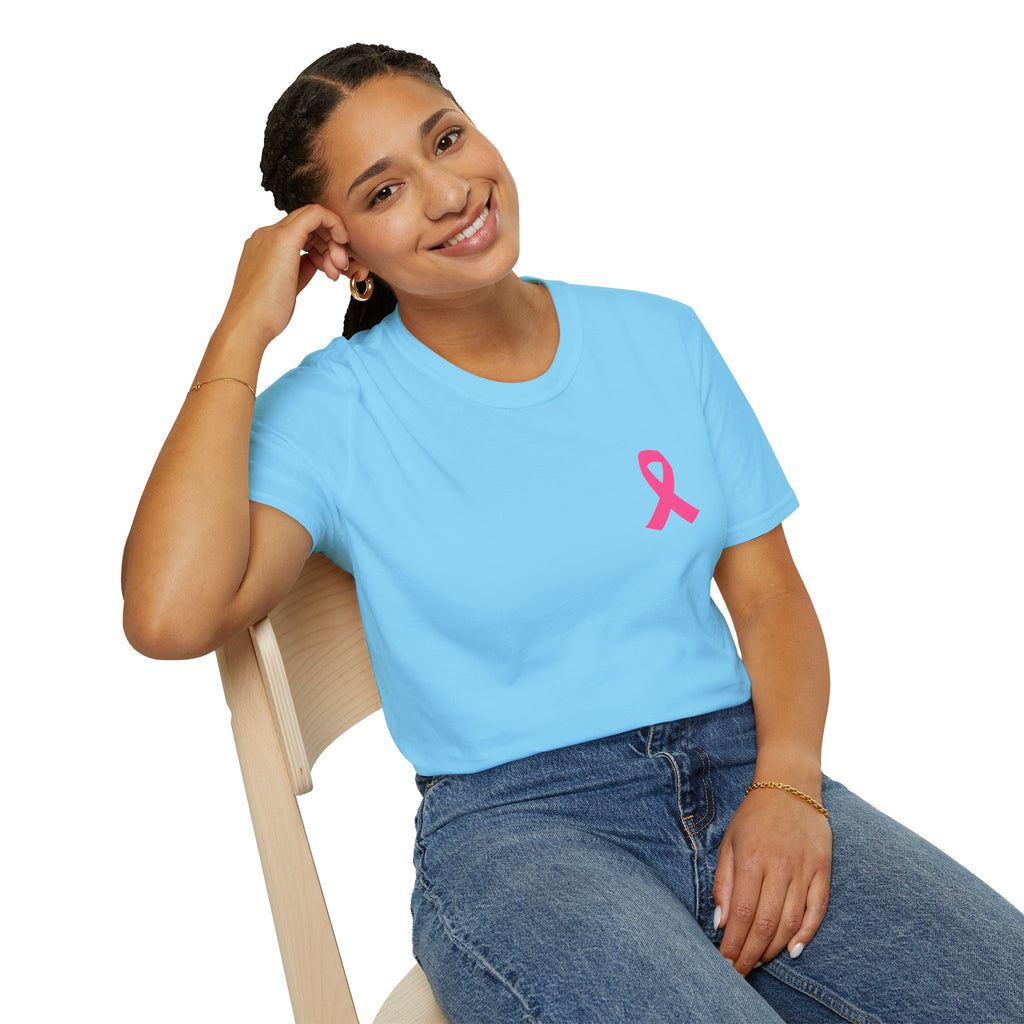 Pink Ribbon Support Squad Breast Cancer Awareness T-Shirt