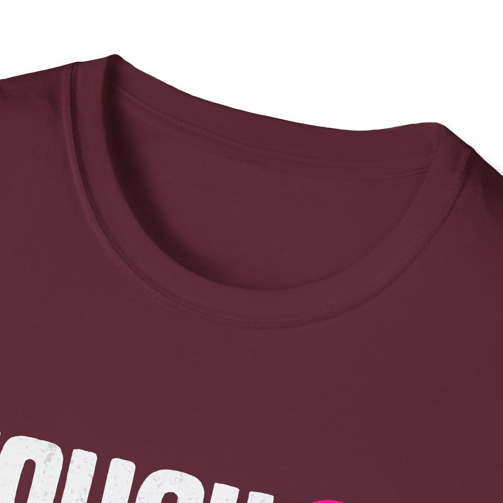 Tough Guys Wear Pink Breast Cancer Awareness T-Shirt Graphic Tee