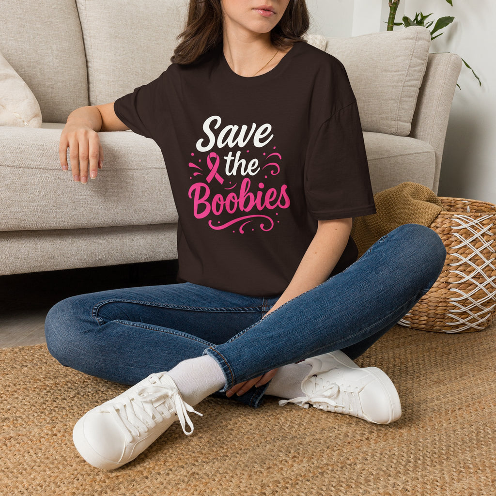 Save the Boobies Breast Cancer Awareness T-Shirt