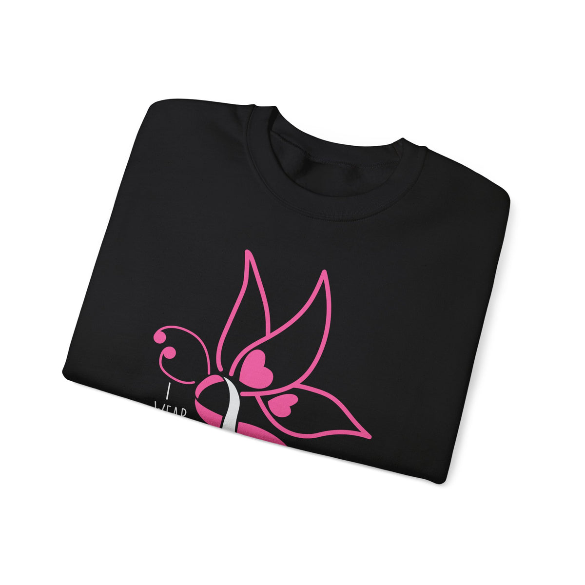 I Wear Pink for My Daughter Breast Cancer Sweatshirt