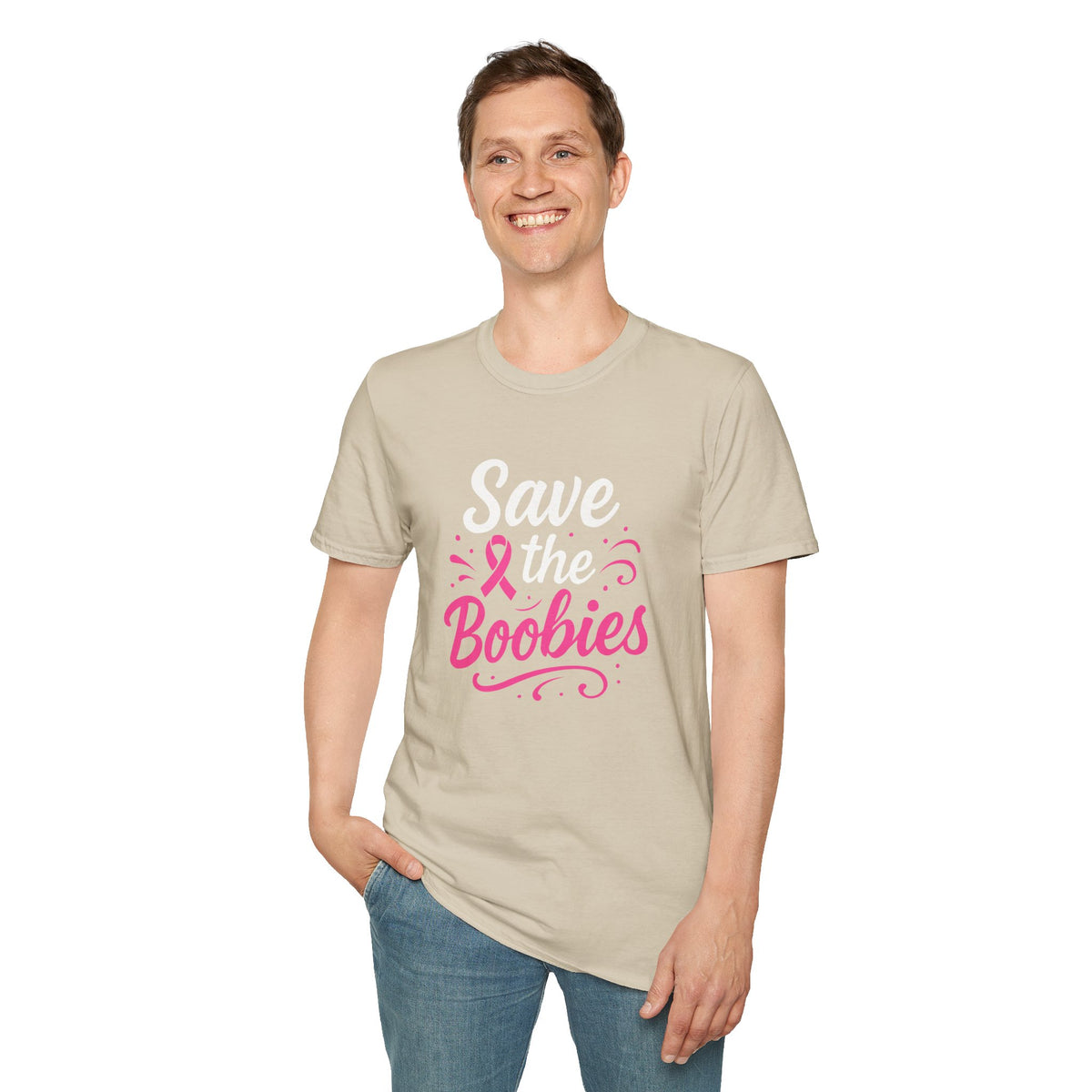 Save the Boobies Breast Cancer Awareness T-Shirt