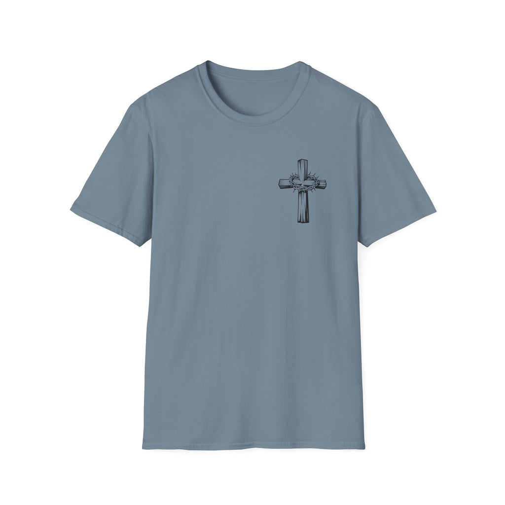 Cross with Crown of Thorns T-Shirt — Christian Faith Tee