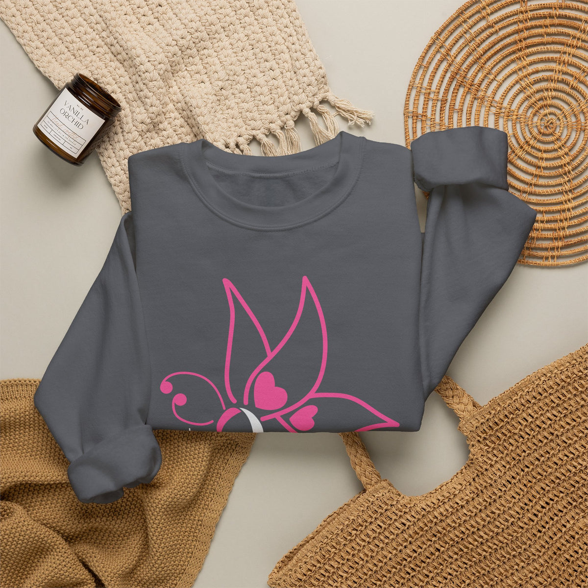 I Wear Pink for My Daughter Breast Cancer Sweatshirt