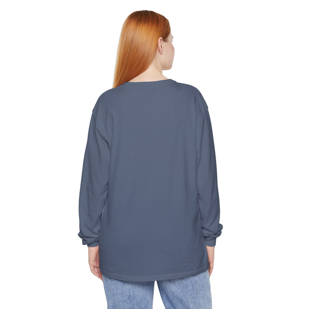 Thankful Grateful Blessed Pumpkin Long Sleeve — Cute Fall Thanksgiving Gift for Women