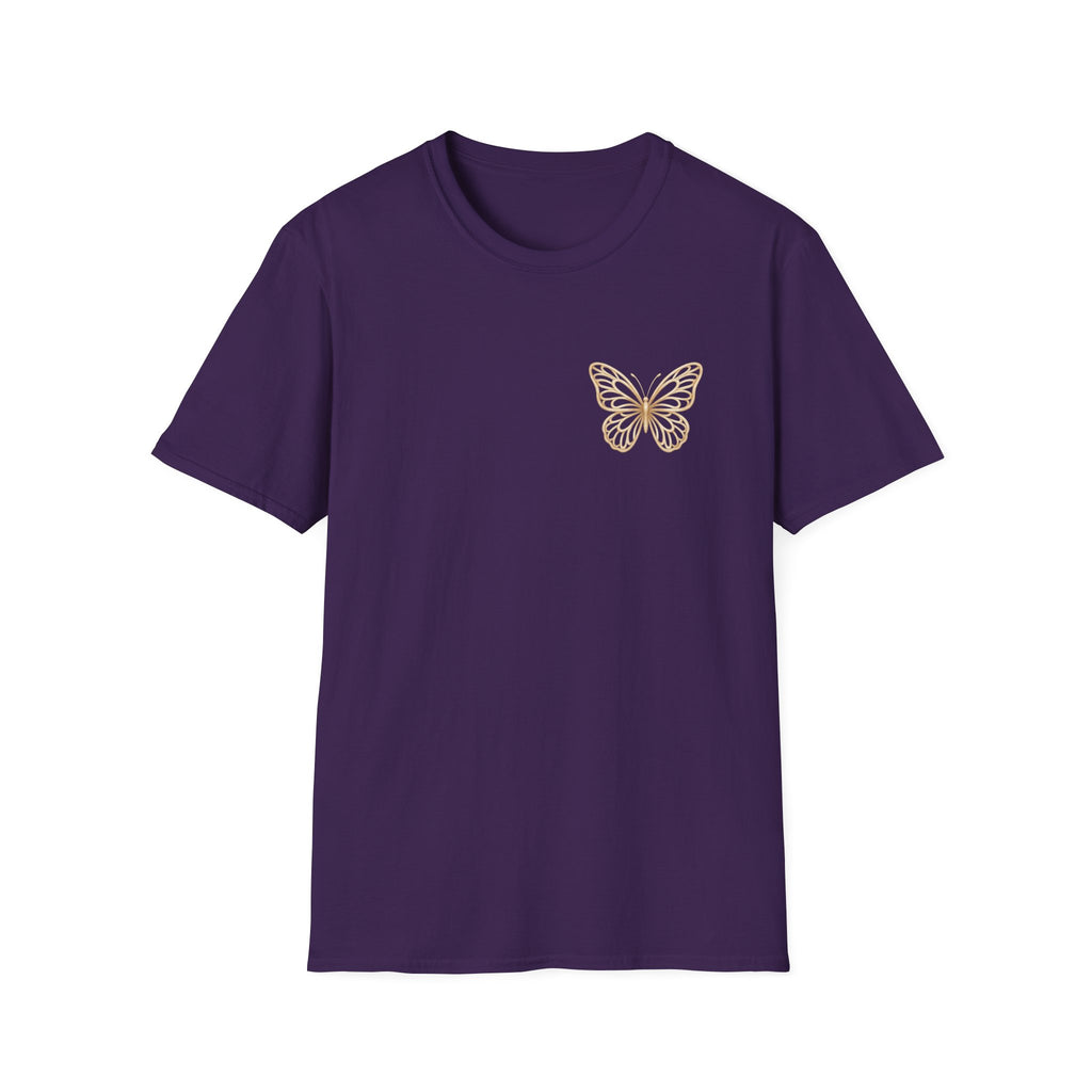 Created with a Purpose Butterfly T-Shirt Faith Graphic Tee