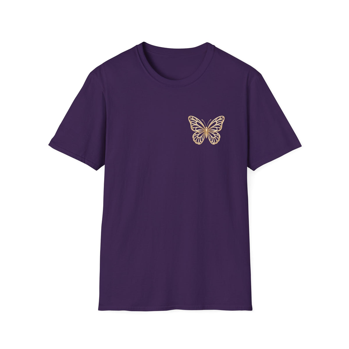 Created with a Purpose Butterfly T-Shirt Faith Graphic Tee