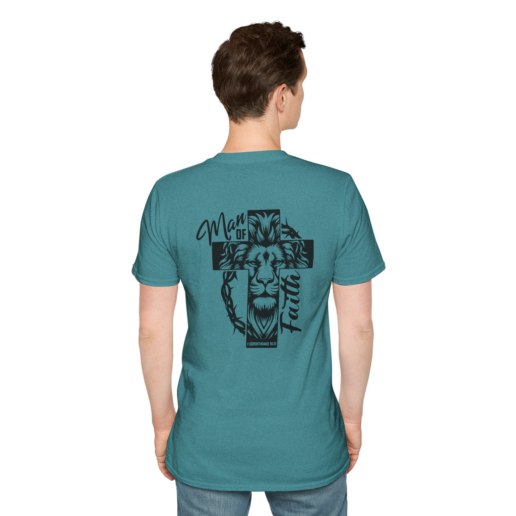 Cross with Crown of Thorns T-Shirt — Christian Faith Tee