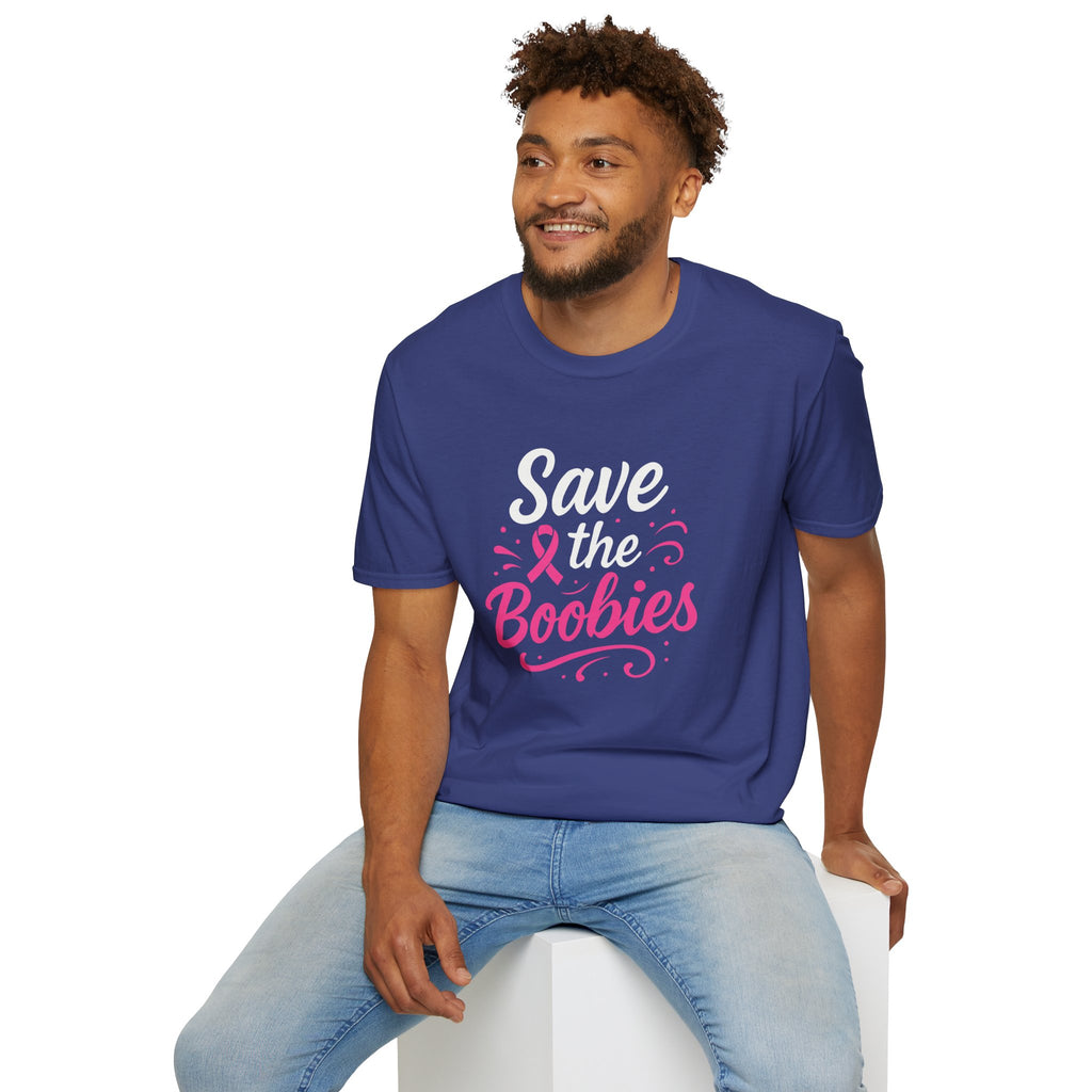 Save the Boobies Breast Cancer Awareness T-Shirt