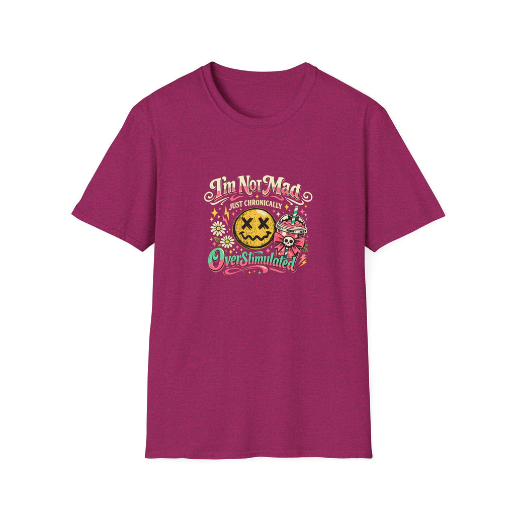I'm Not Mad Kawaii Bubble Tea T-Shirt — Cute Funny Gift for Her Graphic Tee