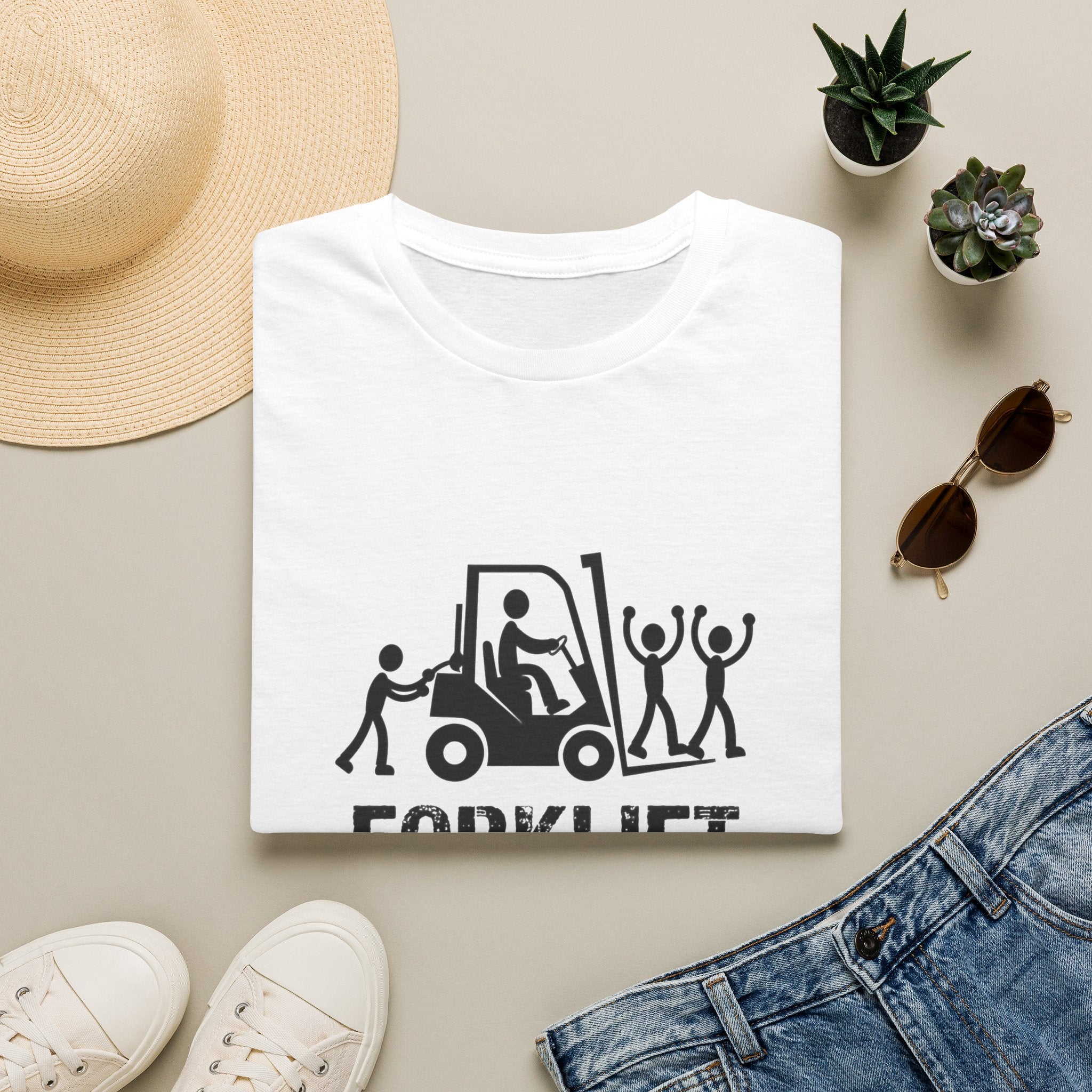 Forklift Certified T-Shirt — Funny Industrial Workplace Tee for Forklift Operators