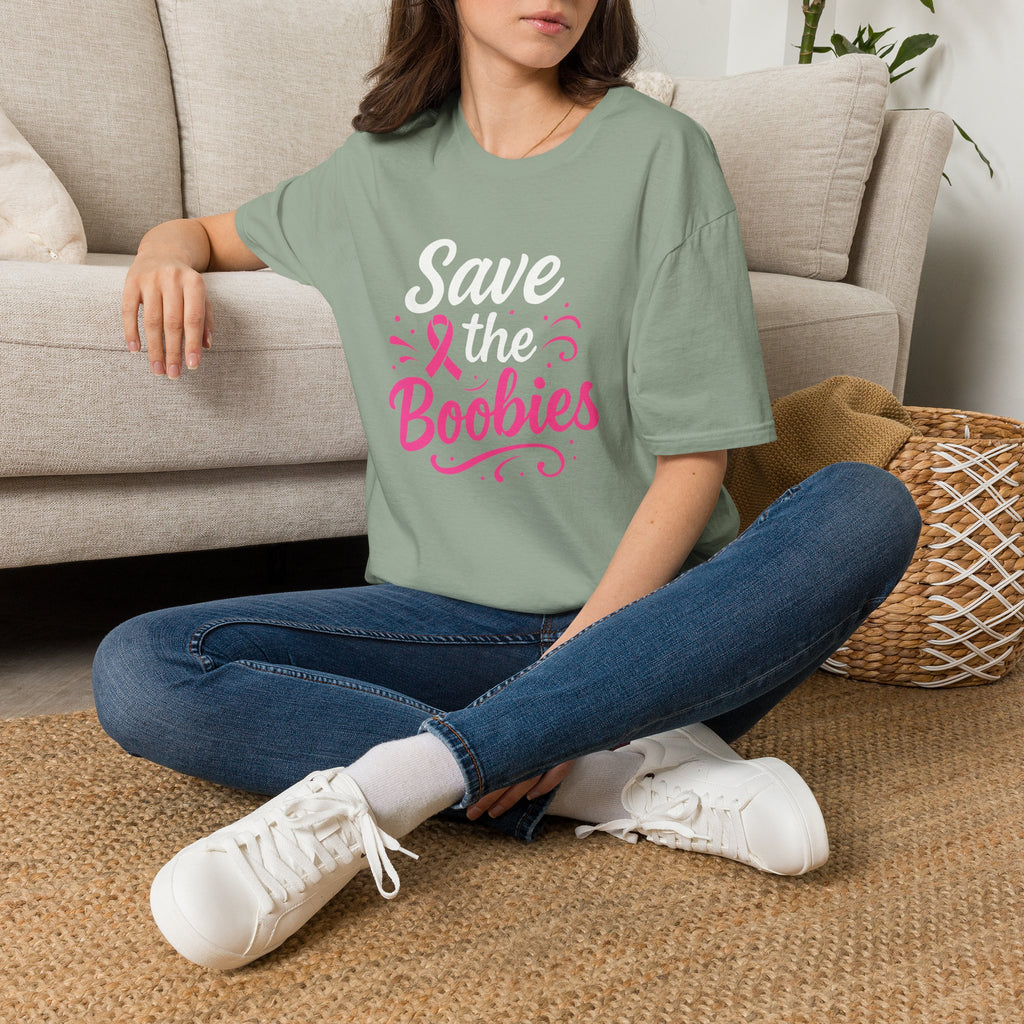 Save the Boobies Breast Cancer Awareness T-Shirt