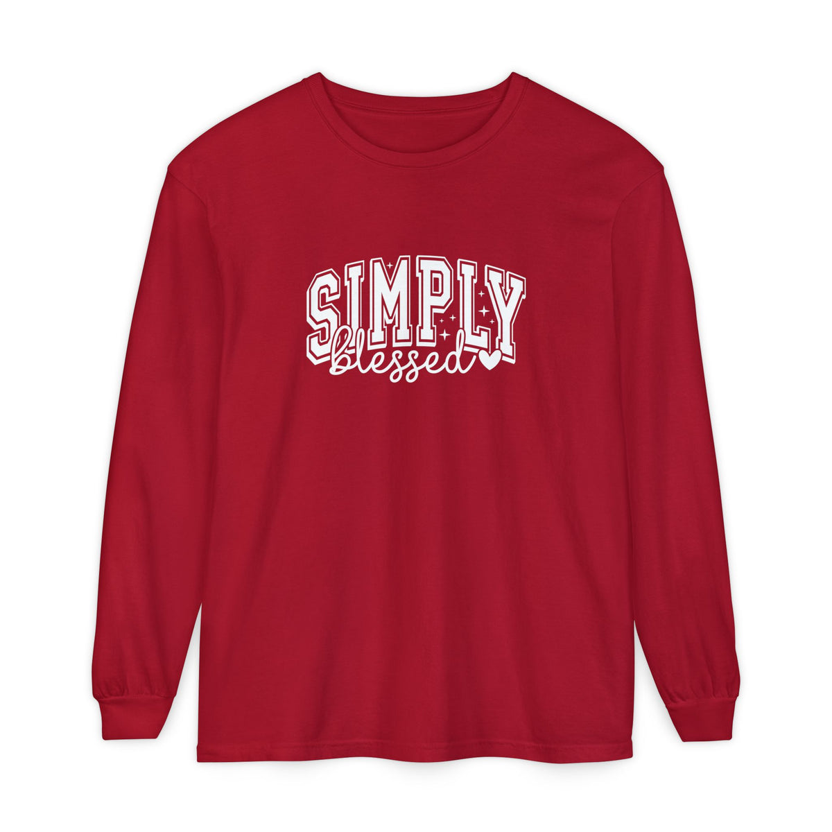 Simply Blessed Long Sleeve Tee