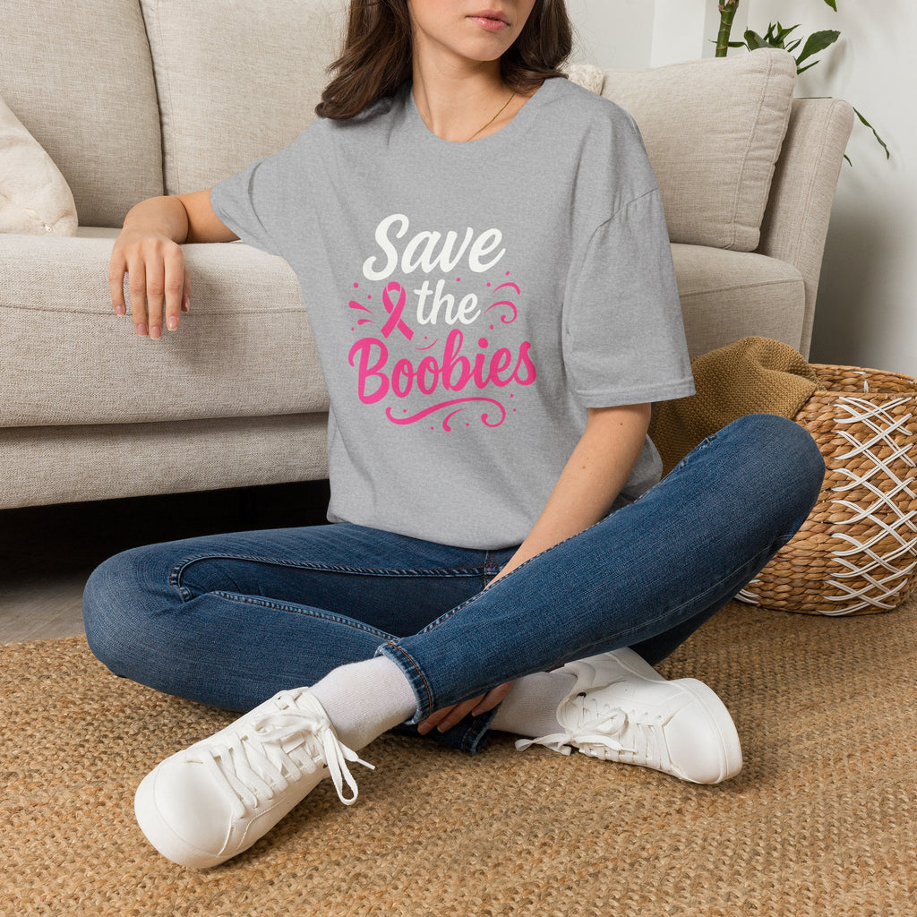 Save the Boobies Breast Cancer Awareness T-Shirt