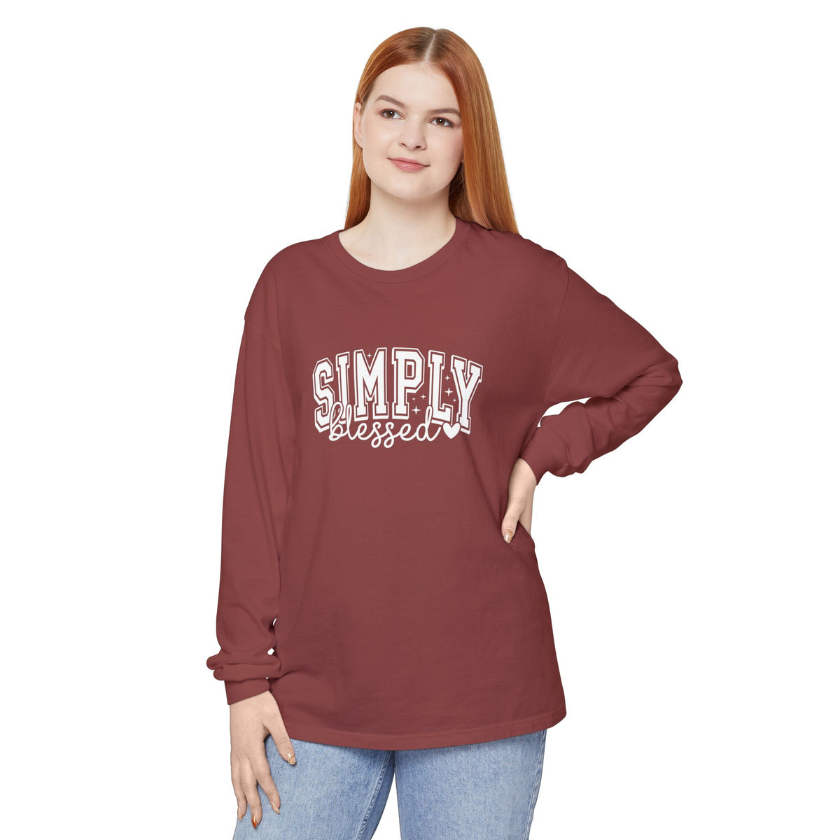 Simply Blessed Long Sleeve Tee