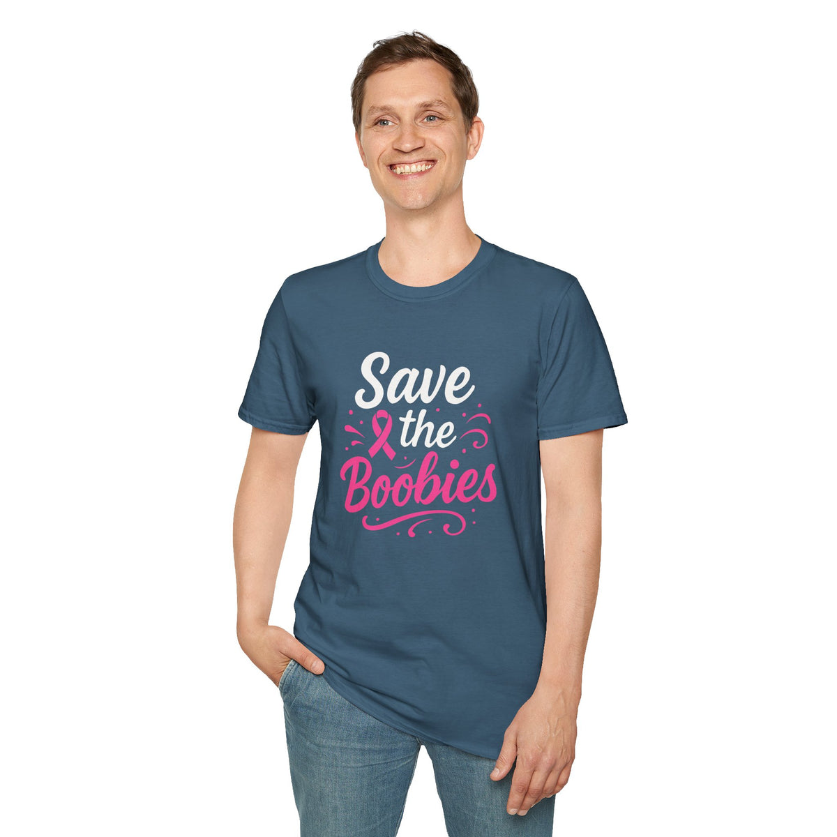 Save the Boobies Breast Cancer Awareness T-Shirt