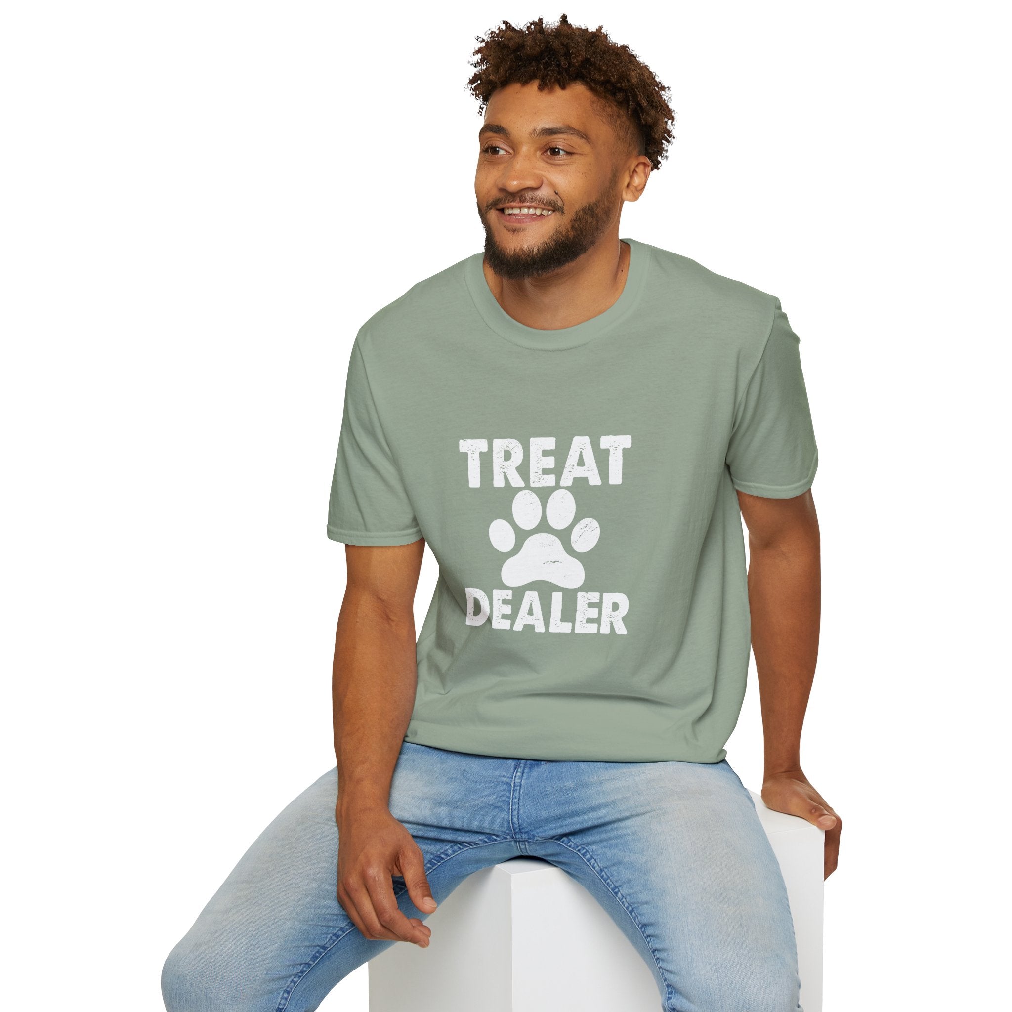 Treat Dealer T-Shirt — Funny Dog Paw Pet Lover Tee