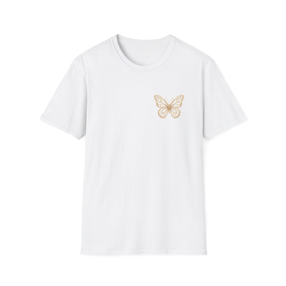 Created with a Purpose Butterfly T-Shirt Faith Graphic Tee