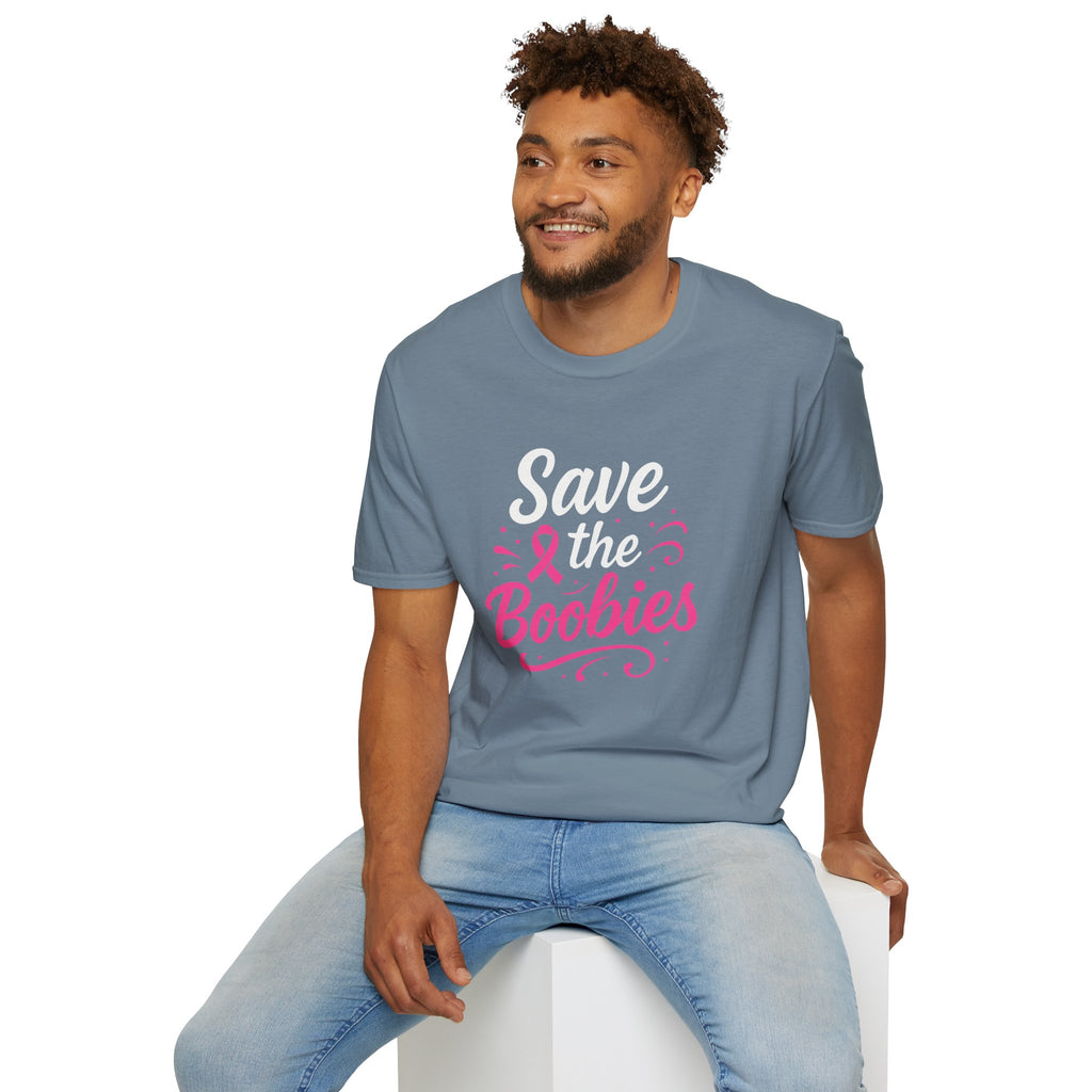 Save the Boobies Breast Cancer Awareness T-Shirt