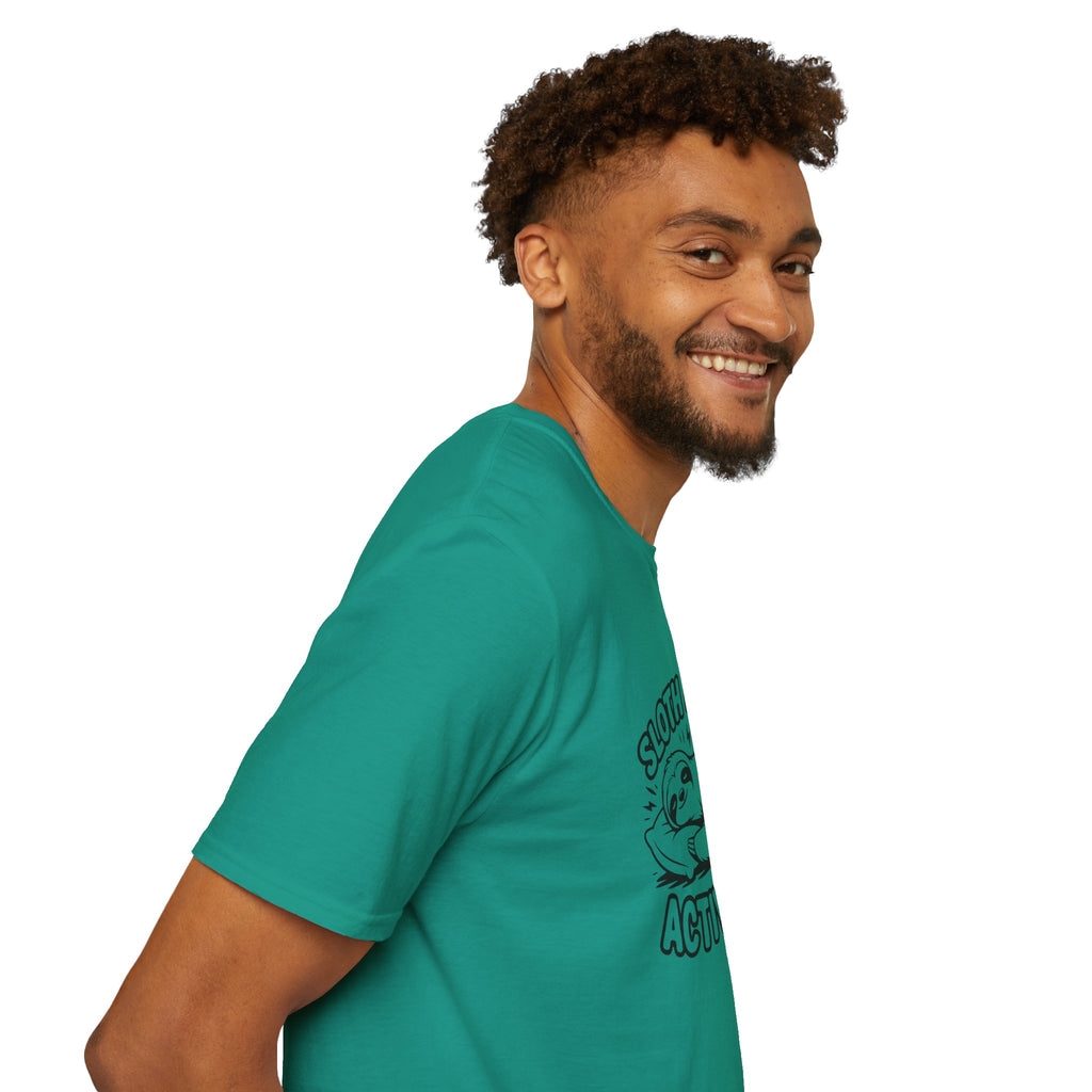 Sloth Mode Activated T-Shirt — Funny Lazy Gift for Her Cute Animal Graphic Tee
