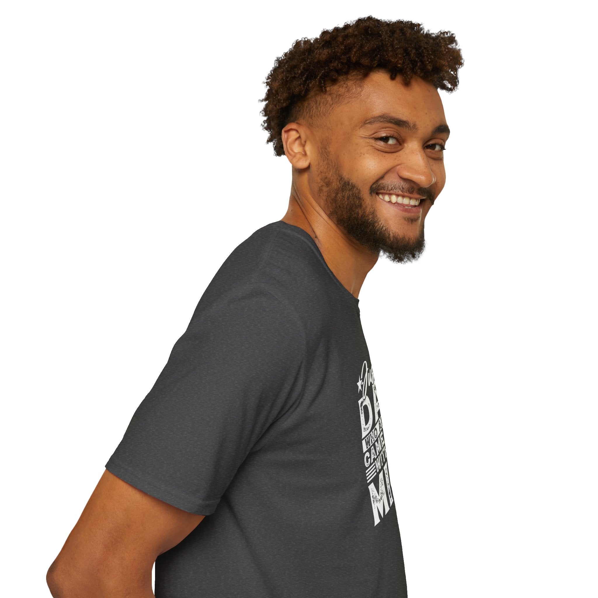 Just a Dad Who Always Came Back with the Milk T-Shirt — Funny Father's Day Gift