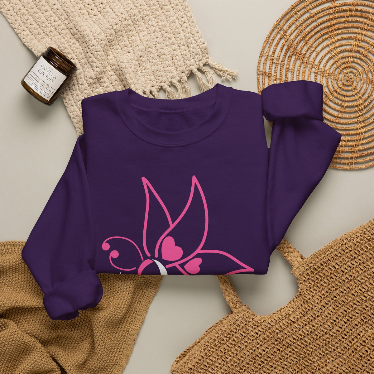 I Wear Pink for My Daughter Breast Cancer Sweatshirt