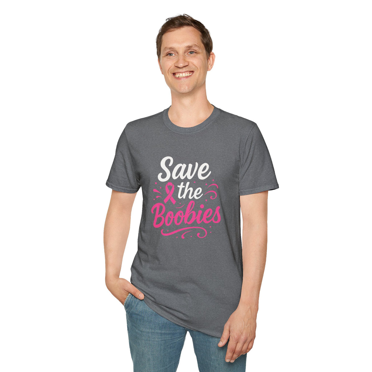Save the Boobies Breast Cancer Awareness T-Shirt