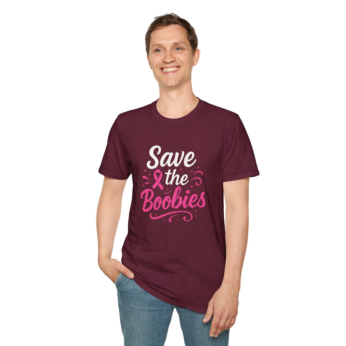 Save the Boobies Breast Cancer Awareness T-Shirt