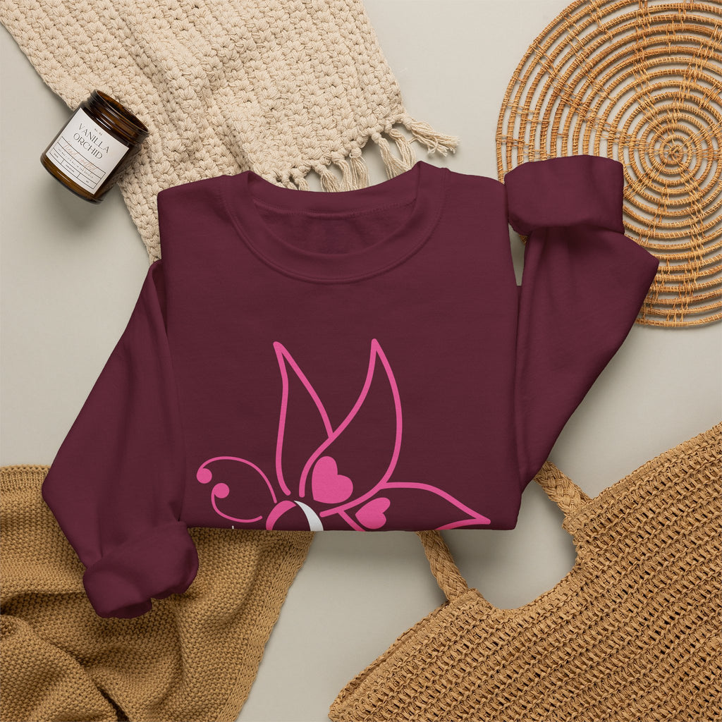I Wear Pink for My Daughter Breast Cancer Sweatshirt