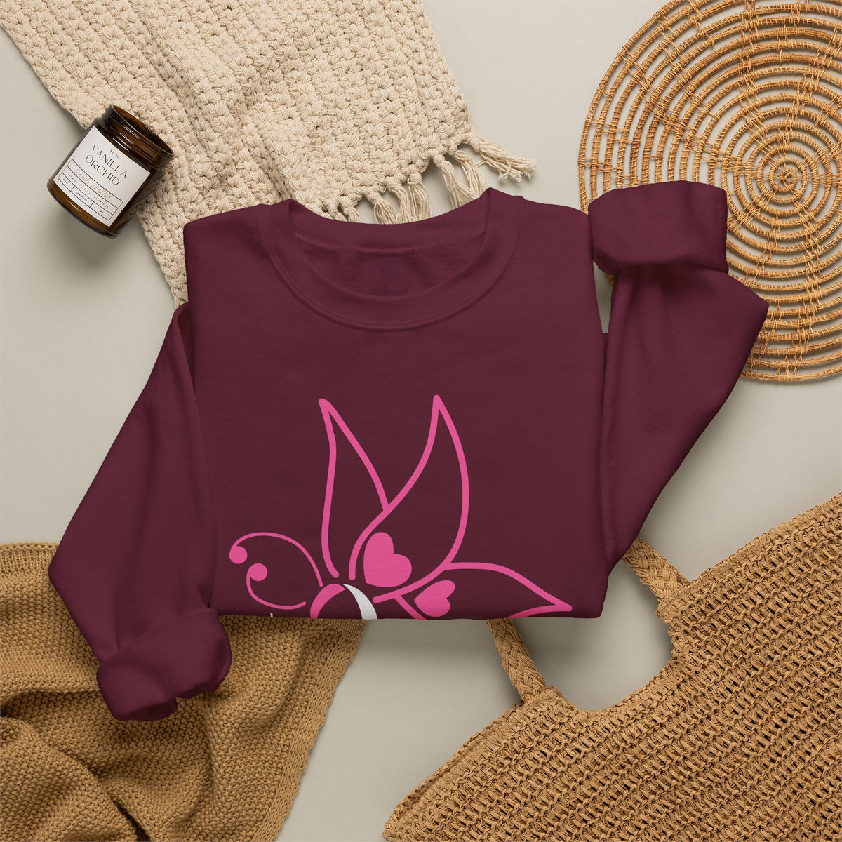 I Wear Pink for My Daughter Breast Cancer Sweatshirt