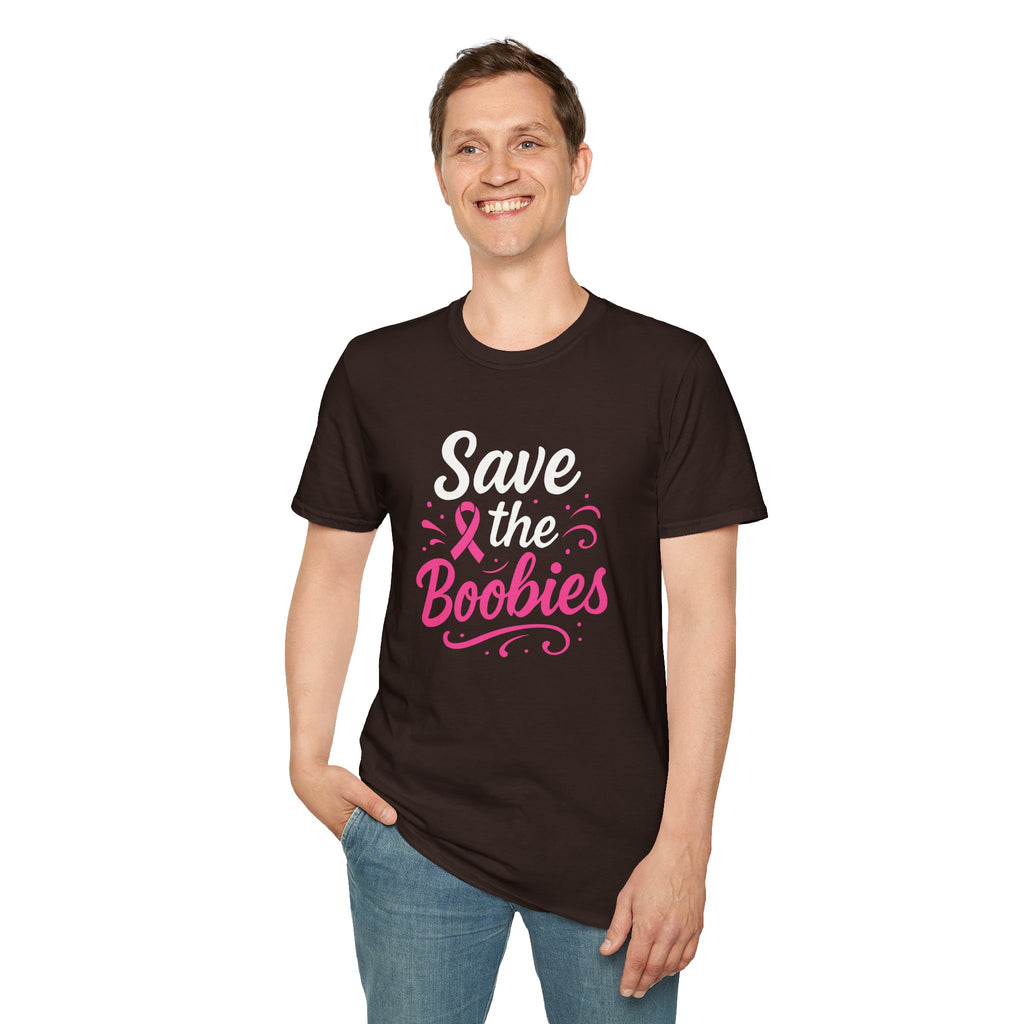 Save the Boobies Breast Cancer Awareness T-Shirt
