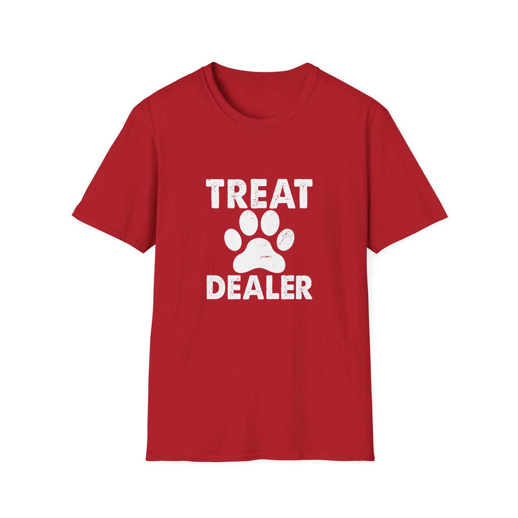 Treat Dealer T-Shirt — Funny Dog Paw Pet Lover Tee