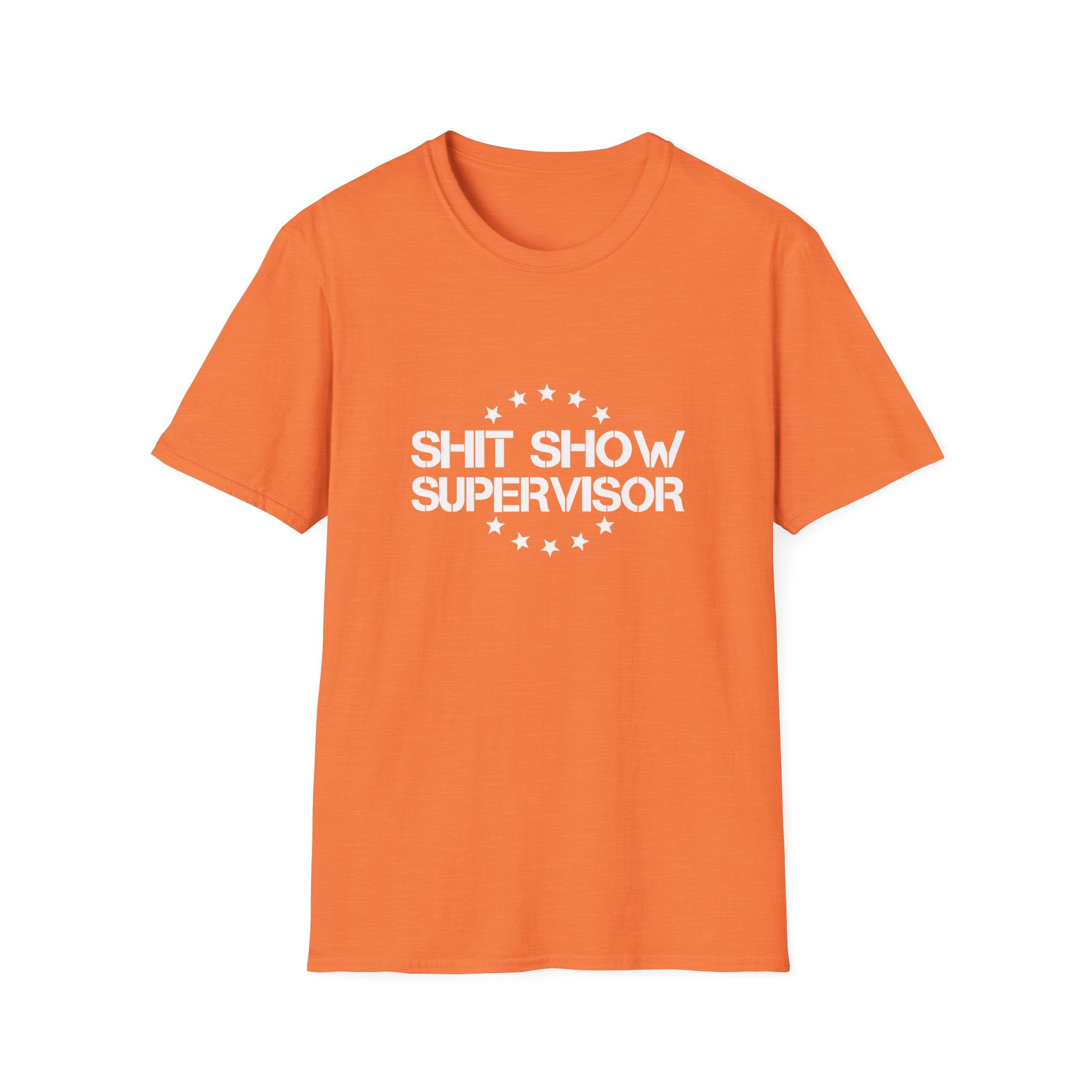 Shit Show Supervisor T-Shirt — Funny Sarcastic Gift for Her Work Humor Graphic Tee