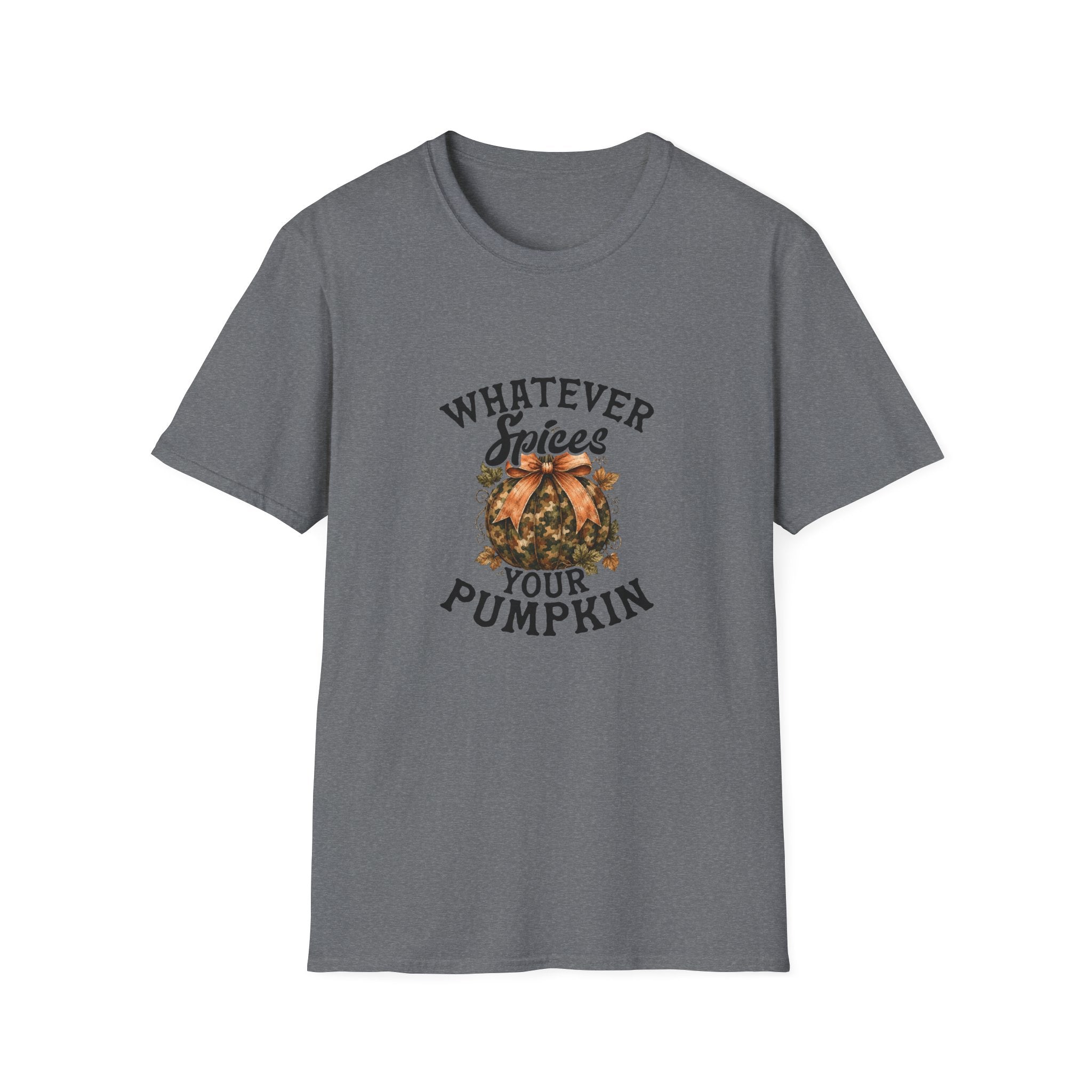 Whatever Spices Your Pumpkin T-Shirt — Funny Fall Gift for Women Pumpkin Spice Tee