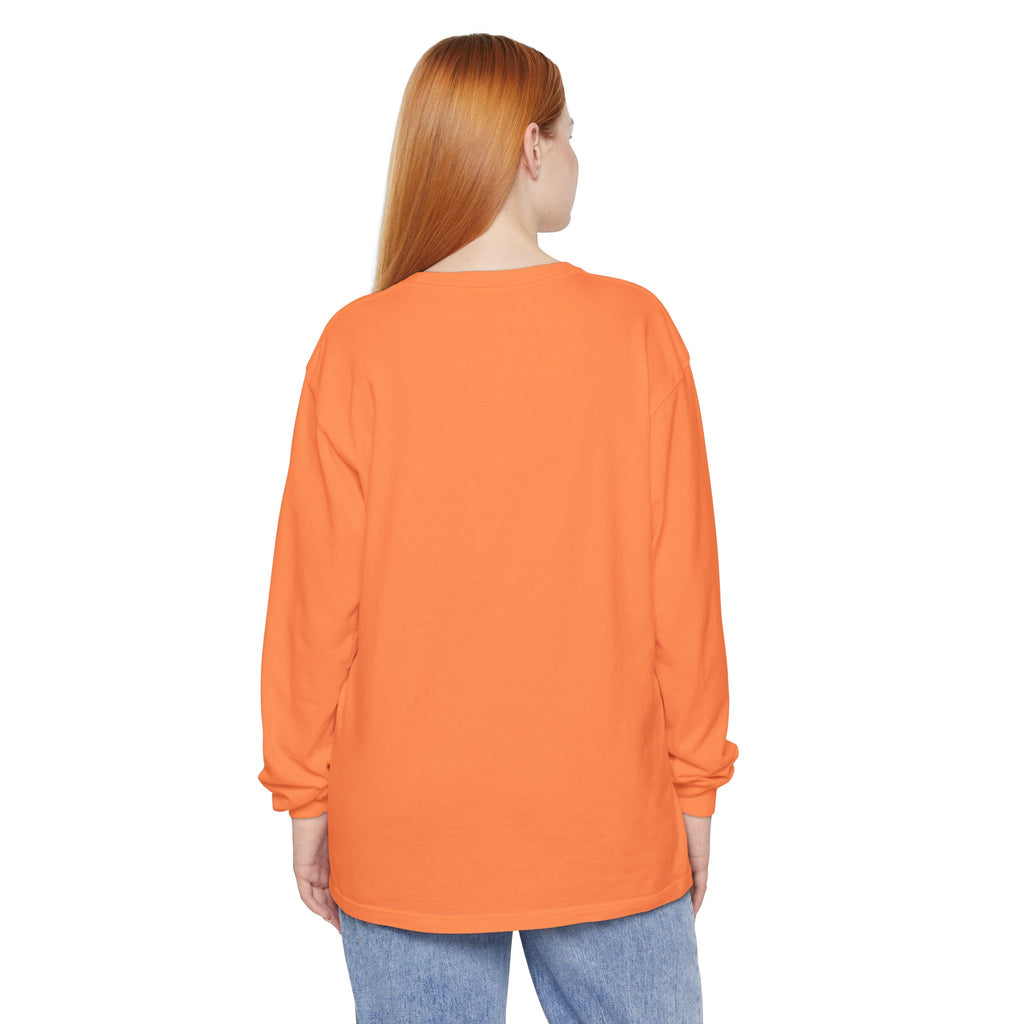 Thankful For Crewneck Long Sleeve Tee — Fall Thanksgiving Gratitude Shirt