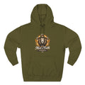 Man of Faith Lion Crest Graphic Fleece Pullover Hoodie