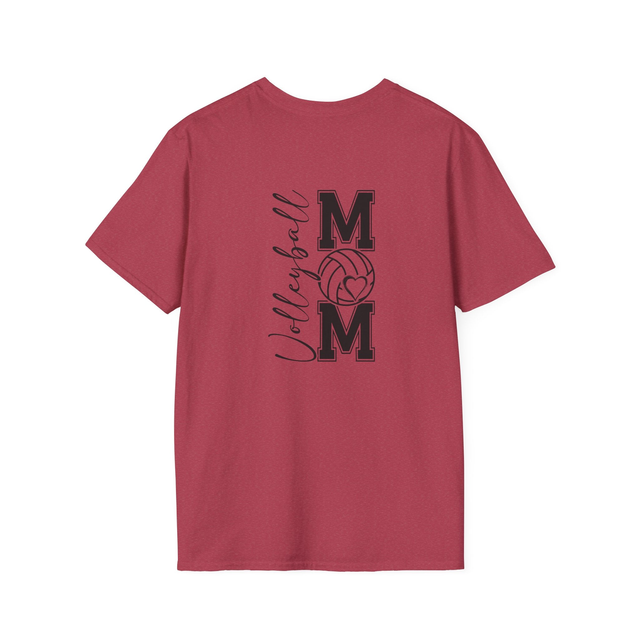 Volleyball Mom T-Shirt — Cute Game Day Gift for Sports Moms Script Graphic Tee