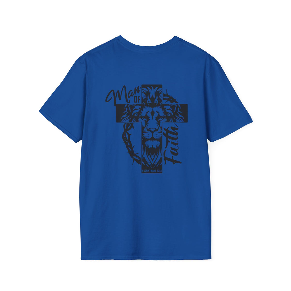 Cross with Crown of Thorns T-Shirt — Christian Faith Tee