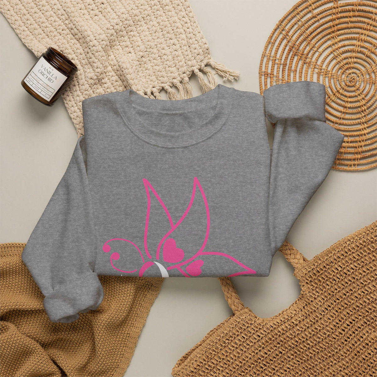 I Wear Pink for My Daughter Breast Cancer Sweatshirt