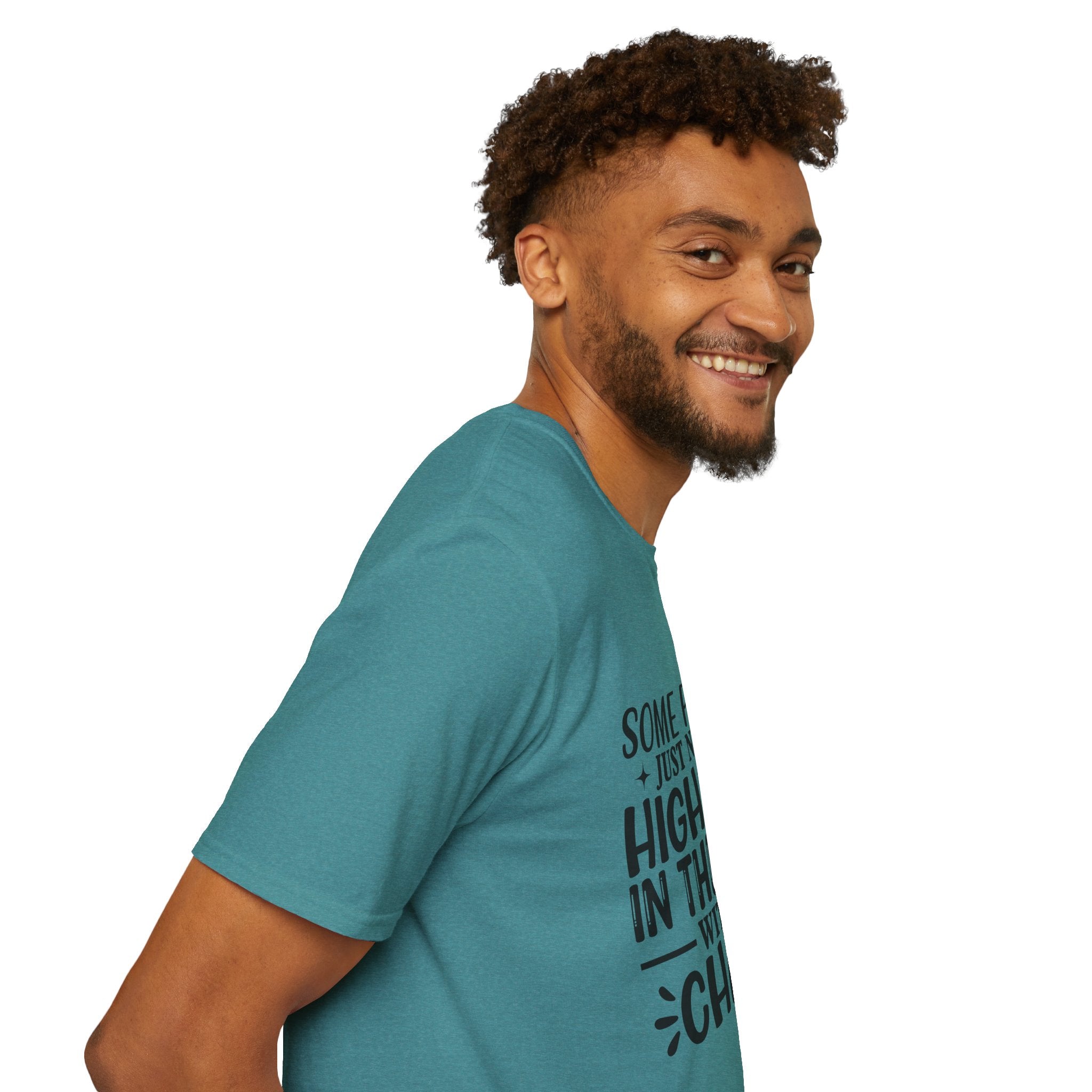 Some People Just Need a High Five in the Face with a Chair T-Shirt — Funny Sarcastic Graphic Tee