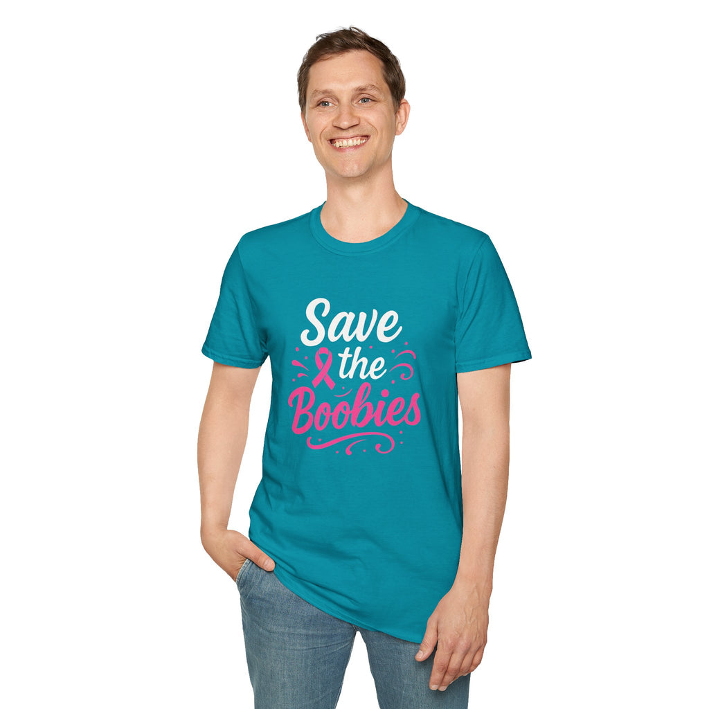 Save the Boobies Breast Cancer Awareness T-Shirt