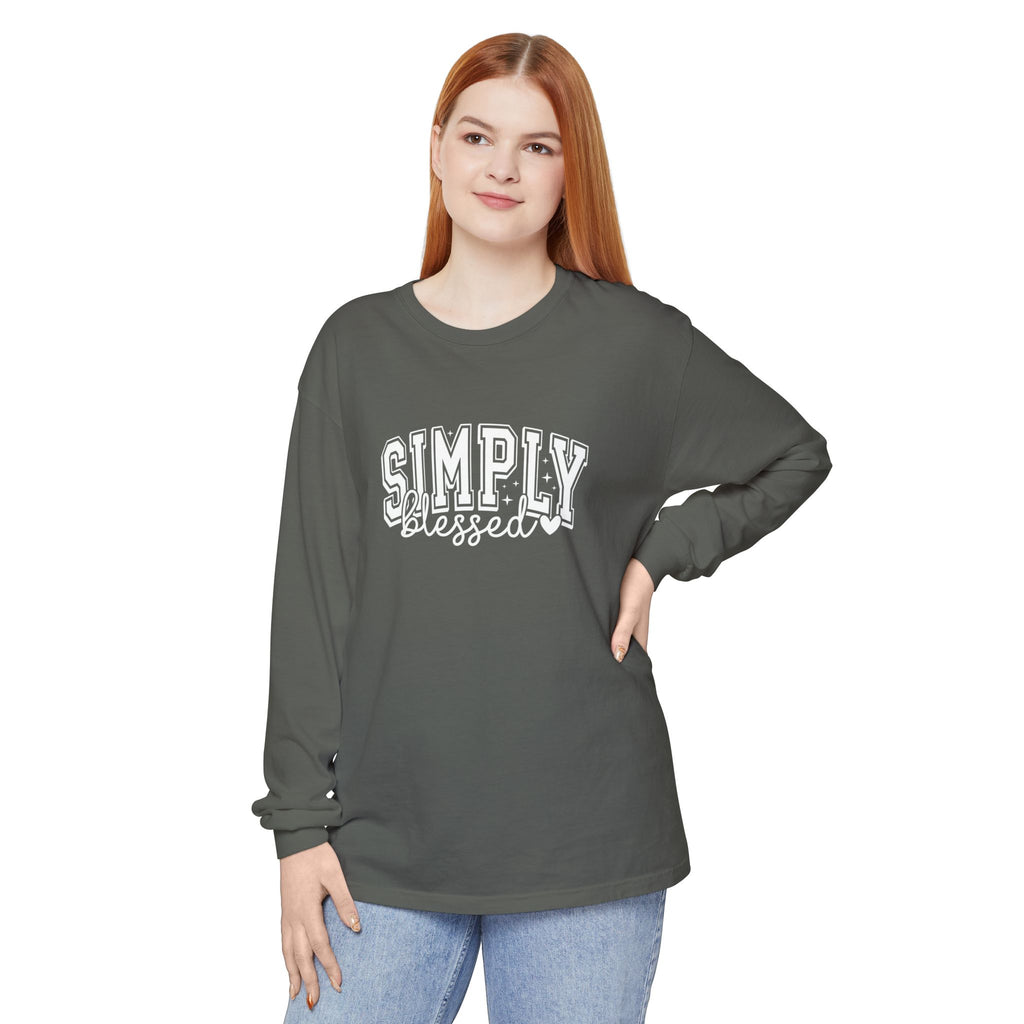Simply Blessed Long Sleeve Tee